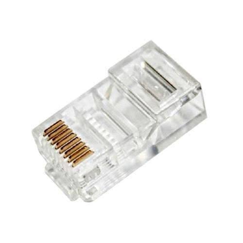 RJ45 Connector Male 8 Pin (Pack of 10) RJ 45 Crimp Connector for CAT6 CAT5 CAT5E Cable for Networking and IP Camera Work (B0CP7CZLG3) Amazon Price History, Amazon Price Tracker