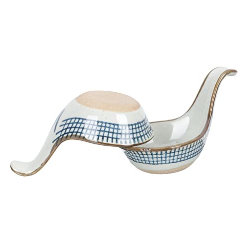 Unomor 2pcs Caviar Spoon Casserole Dish with Lid Condiment Dish Seasoning Dishes Kitchen Sauce Dessert Bowls Snack Appetizer Dish Ceramic Tableware Kitchen Supply Flavor Dish Ceramics