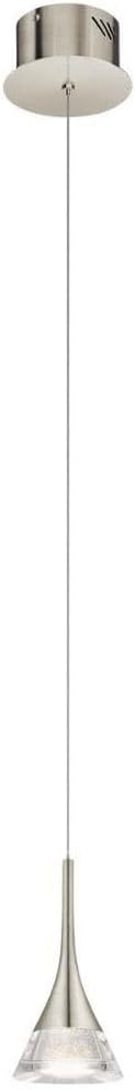 Elan 83790 Pendant Lighting, 6W, Brushed Nickel