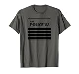 The Police Rock Music Band Boys 83 Camiseta