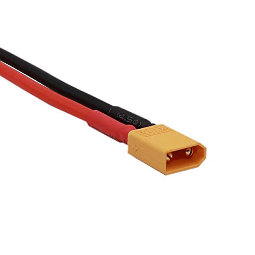 Adaptadores XT30 a XT60 para micro drones FPV cable 16 AWG ideal para cargar baterías 2S 3