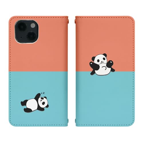 OPPO Reno7 A OPG04 �p �P�[�X �x���g�Ȃ� �蒠�^ �J�o�[ �X�}�z�P�[�X bo011(V) �ς� �p���_ PANDA �A�j�}�� ���� �C���X�g �L�����N�^�[