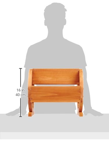 Habau 691 Blumenkasten mit Wagenrad, 44 x 42 x 40 cm