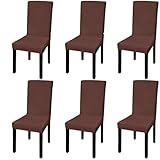 Lot de 6 housses de chaise universelles incluses dans la livraison