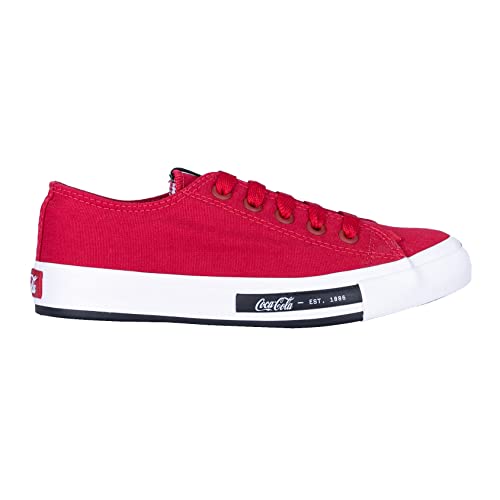 Tênis Daytona Coca-Cola Shoes Feminino, Vermelho, 37