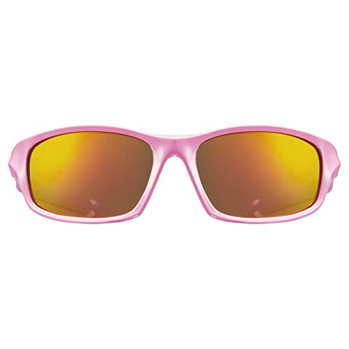 Uvex sportstyle 507 - Sonnenbrille für Kinder - 100% UVA-, B, C Schutz - inkl. Kopfband - pink purple/pink - one size