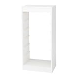 IKEA TROFAST Regalrahmen in weiß; (46cm x 30cm x 94cm)