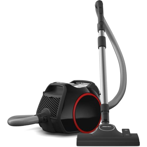Miele 11666850 Boost CX1 PowerLine Bagless Cylinder Vacuum Cleaner with Hygiene AirClean Filter and 890W PowerLine Motor for Maximum Extraction Obsidian Black