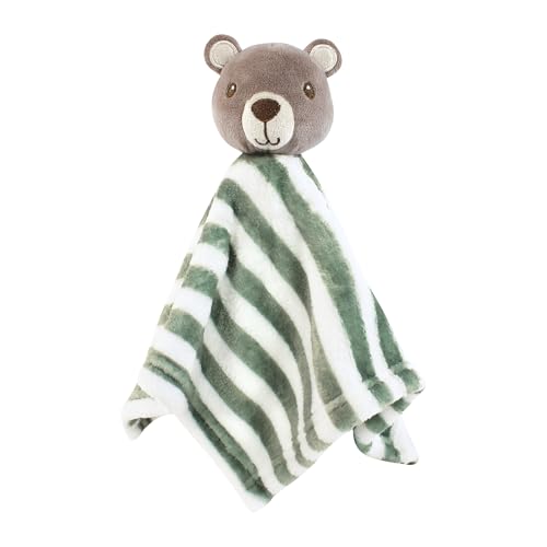 Image of Hudson Baby Unisex Baby Animal Face Security Blanket, Forest Animals, One Size