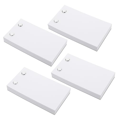 LOORGVEL 4個 便携式冊解可能スクリューデザイン便箋 学生用スケジュール管理 メモ帳 ポケット実用ノート