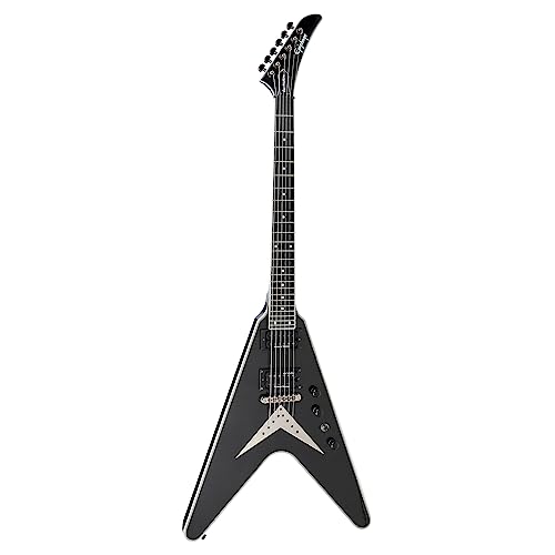 Epiphone Dave Mustaine Flying V Custom Black Metallic B-Stock/Demo – Guitare Électrique - Les Beatles, Paul McCartney, John Lennon, RIngo Starr, George Harrison Epiphone Dave Mustaine Flying V Custom Black Metallic B-Stock/Demo - Guitare Électrique