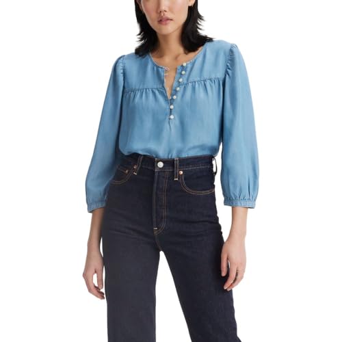 Levi's Women's Halsey 3/4 Sleeve Blouse