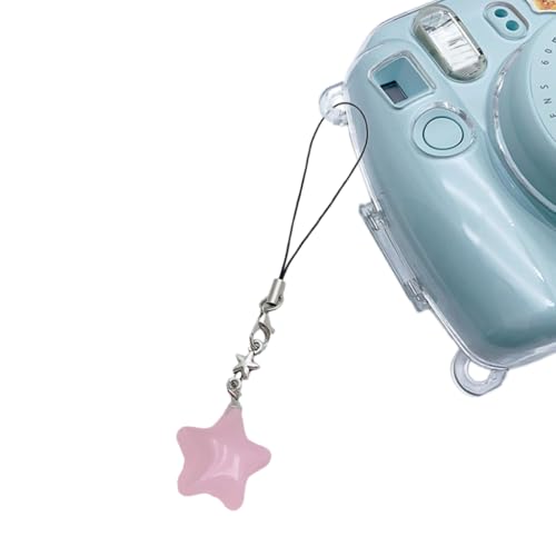Jelly Star Pendant Keychain Detachable Phone Lanyard for Fashion Individuals