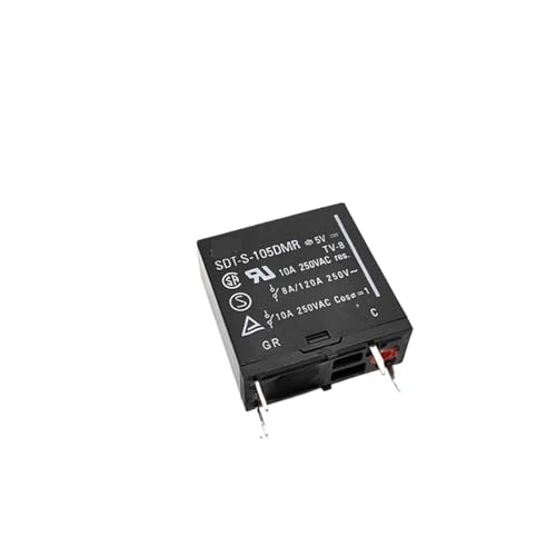 Relais SDT-S-105DMR 5V 4foot relay pour circuit imprime et automatisme lot de 10