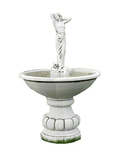 Steinbrunnen Springbrunnen Brunnen Kaskadenbrunnen Zierbrunnen Beckenbrunnen Wasserspiel Figurenbrunnen Gartenbrunnen Höhe: 140cm