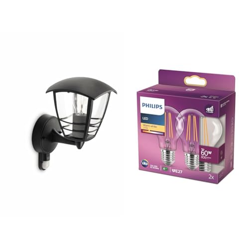 PHILIPS Mygarden Creek illuminez votre entrée de maison avec capteur et LED E27