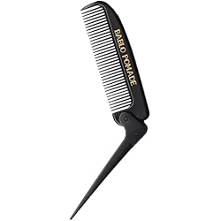BABLO POMADE Folding Comb, Men's Portable Hair and Beard Comb, Barber Comb, Hair Comb, Made in Japan