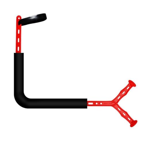 YQWゴルフスイング 練習器具 シャロースイング 回転訓練器具 ローテーター 素振り 矯正 飛距離アップ スイング矯正 ゴルフスイングトレーナー 初心者練習 男性/女性/子供用 (ゴルフトレーナー レッド)