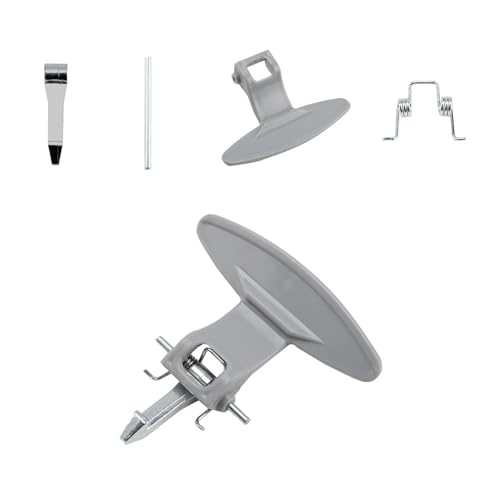 Complete Washing Machine Door Handle Kit Compatible with LG Washer Door Handle Switch Kit Door Buckle Ref. 3650EN3005, ABS Plastic