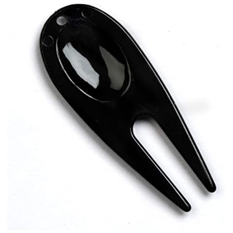 Golf Tees Etc Plastic Divot Repair Tool x 100 (Black) Cover