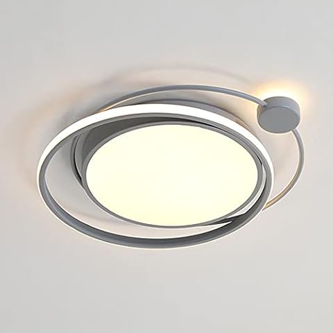 IOPILJKL Creative Iron Ceiling Light Flush Mount Ceiling Light Indoor LED Ceiling Lights Nordic Ultra Thin Ceiling Light Flush Mount Ceiling Light For Bedroom Living Room Cover