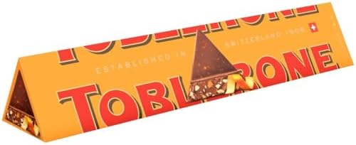 Orange Twist Chocolate Bar, Swiss Chocolate with Honey, 360 g
