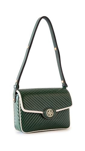 Tory Burch Women's Robinson Puffy Patent Quilted Convertible Bag