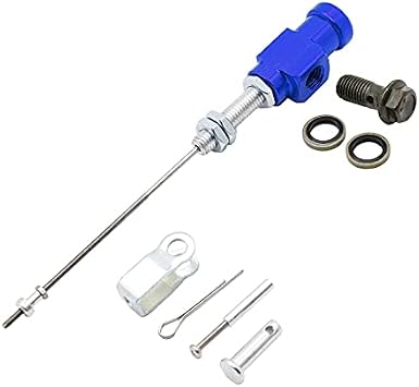 Hydraulic Clutches Motorcycle Hydraulic Clutch Performance Brake Master Cylinder Rod System Universal Efficient Transfer Motorcycle PartsBlue