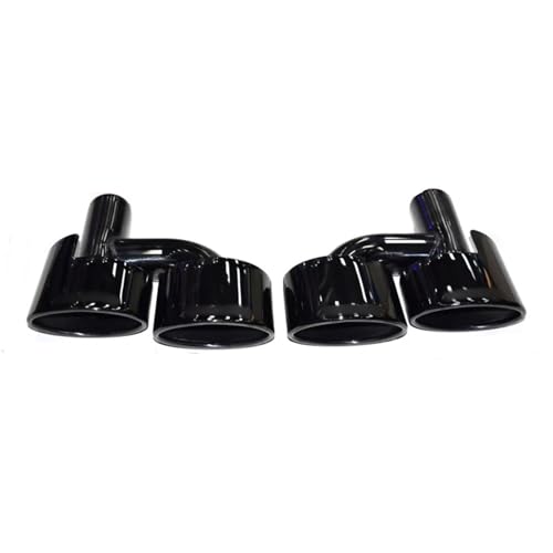 Image of Exhaust Tip Exhaust Pipe Modification, For Amg Quad Tailpipe, Exhaus For Benz C-Class E-Class S-Class W204 W211 W212 W221