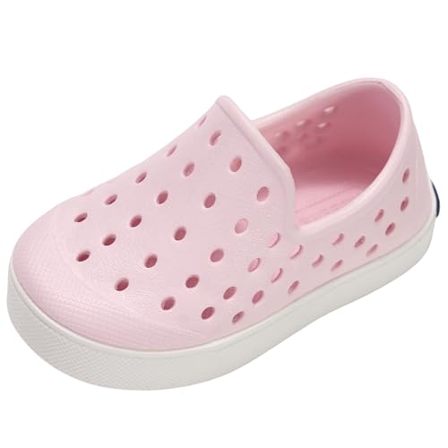 Sperry Toddler EVA Sneakers Lightweight Water-Friendly Slip-On Shoes with Flexible Sole Easy On/Off Comfort for Boys & Girls - Light Pink Size 10T