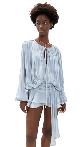 Lioness Womens Elements Mini Dress Baby Blue S