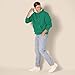 Amazon Essentials Men's Hoodies, Sherpa-Lined Pullover, Green, XX-Large
