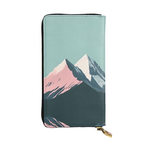 Portefeuille minimaliste en cuir imprimé idéal pour le quotidien et voyage portable