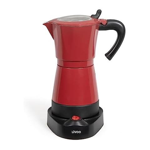 Cafetière italienne électrique Livoo DOD117A Cover