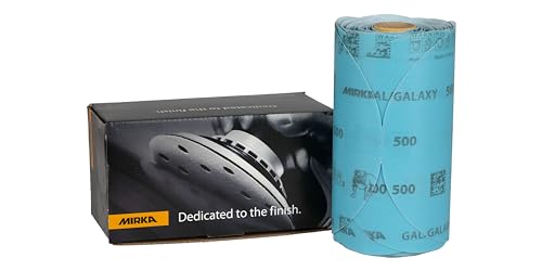 Abrasif de qualité supérieure Mirka Galaxy disques grain 500 autocollants pour finitions nettes