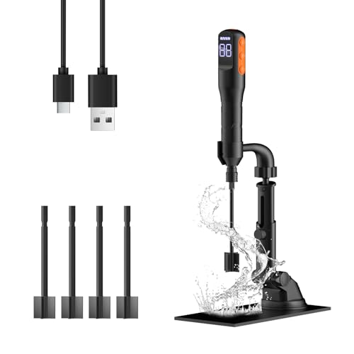 Rechargeable Resin Mixer with Stand | 3 Speeds...