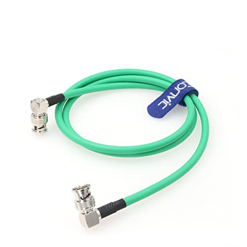 Eonvic Câble coaxial BNC Neutrik 12 G pour caméra de vidéosurveillance 4K CCTV Cover