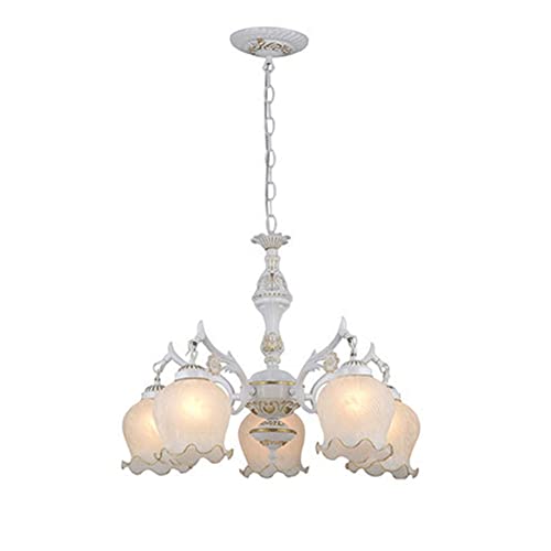 Lustre vintage mid-siècle aux finitions antiques soignées pour une décoration haut de gamme