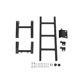 Car Rear Door Tailgate Climbing Ladder Protective Frames Compatible for Suzuki Jimny 2019 2020 2021 2022 2023 Up Aluminum Alloy Accessories(Style A)