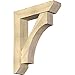 Ekena Millwork BKT0806X34X42WTL06RDF Westlake Slat Rough Sawn Bracket w/Offset Brace, Douglas Fir