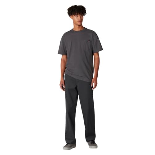 Dickies Men's Skateboarding Regular Fit Twill Pants, Black, 32W x 32L by Dickies - Used condition - Image 5