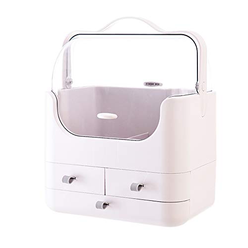 Vanity de Grande Capacité pour Maquillage et Bijoux : Idéal pour votre Coiffeuse