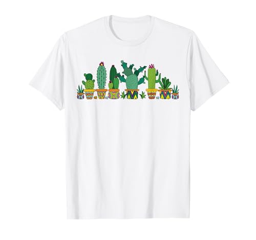 cactus TShirt cactus cactus collection plantes cactus T-Shirt