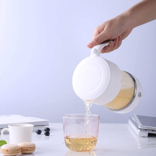 Tetera eléctrica plegable portátil 500 ml blanca miniatura 4