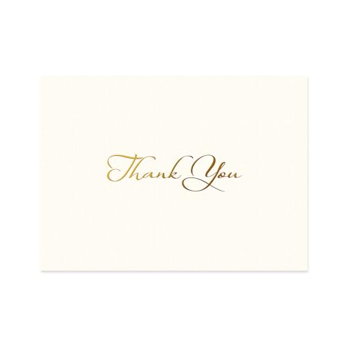 Image of Designer Greetings Blank Thank-You Note Cards | Boxed Card Set, Matching Envelopes, Foil and Glitter Details
