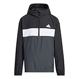 Bündchen und Saum elastisch adidas, Woven Anorak, Jacke, Schwarz, 1314, Kind