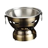 [Avec poignée] : Ce pot à marmite chinois traditionnel est équipé d'une poignée résistante Pour aux hautes températures et très polyvalente. Il convient à la préparation de soupes, ragoûts, ramen nouilles instantanées, en utilisant différentes méthodes de cuisson comme l'ébullition le mijotage