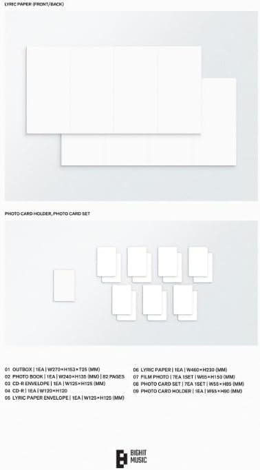 B.T.S ARIRANG 5th Album [2 Version Set] Rooted in Korea + Rooted in Music, 2 CDs + 2 Photobooks + 2 Photocard Sets + Poster