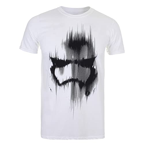 Star Wars Camiseta Trooper Mask, Blanca, M