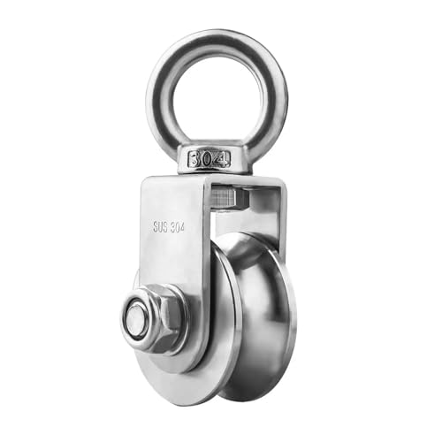 Système de poulie rotative industrielle pour câble et levage 280kg